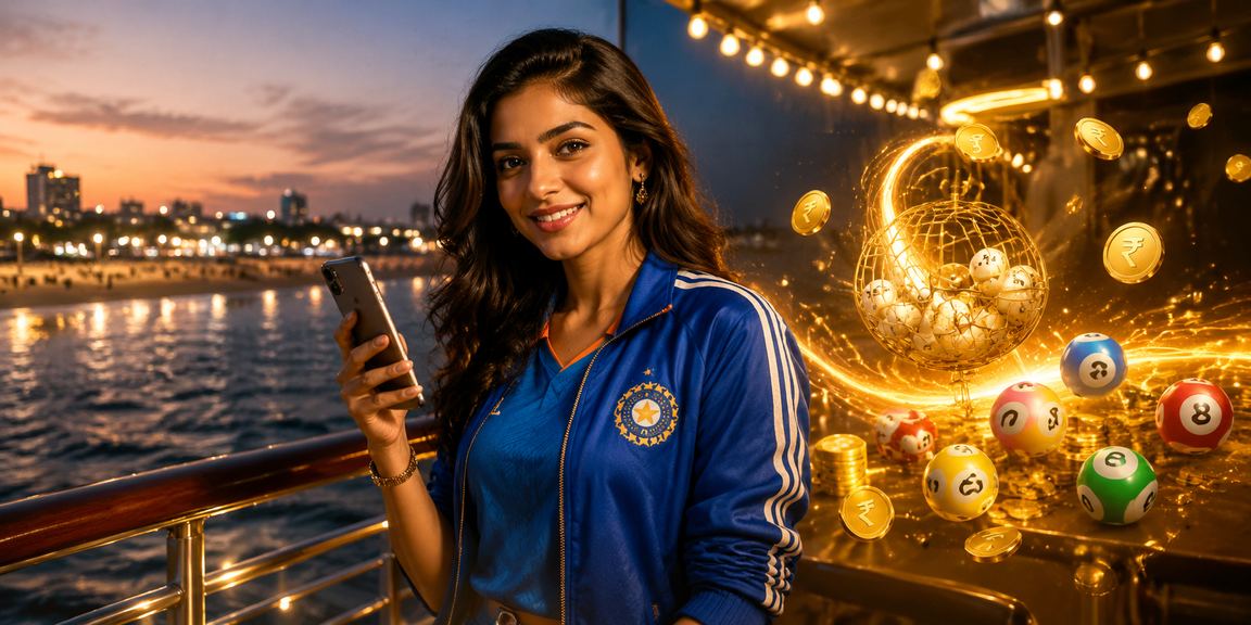 Mobile lottery betting on smartphone with user friendly interface